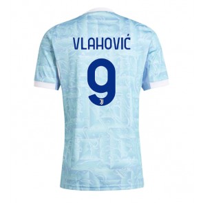 Juventus Dusan Vlahovic #9 Udebanetrøje 2025-26 Kortærmet